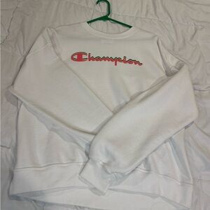 Champion White Authentic Sweatshirt